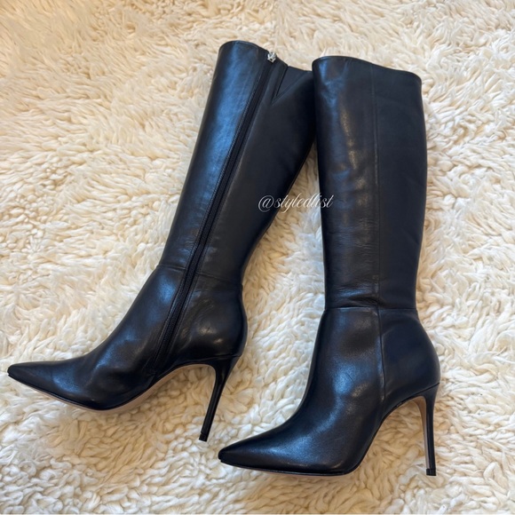 Schultz Magali Knee High Boots Black 36/6 NEW - Picture 4 of 12